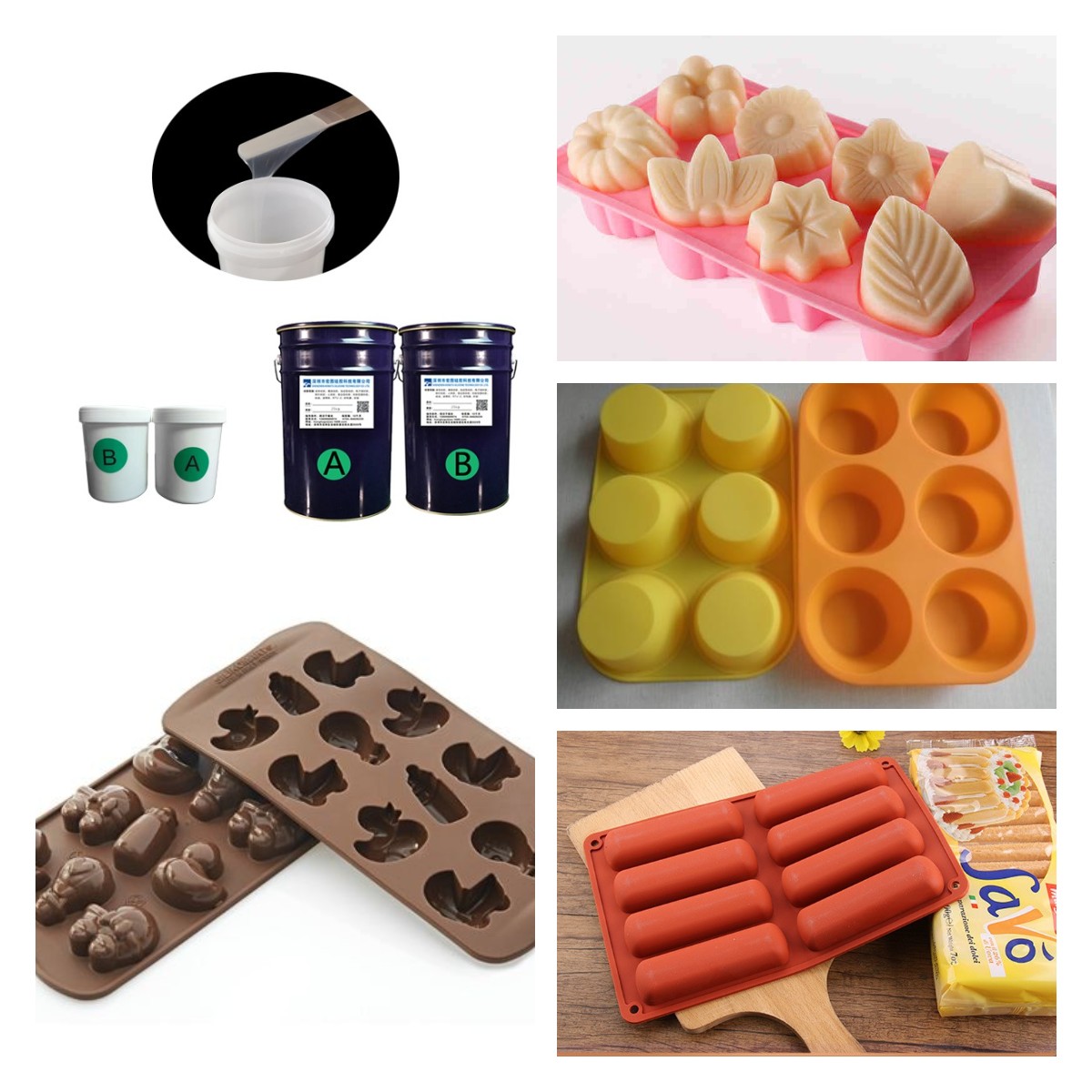 蛋糕可以使用食品級(jí)硅膠翻模嗎 ？